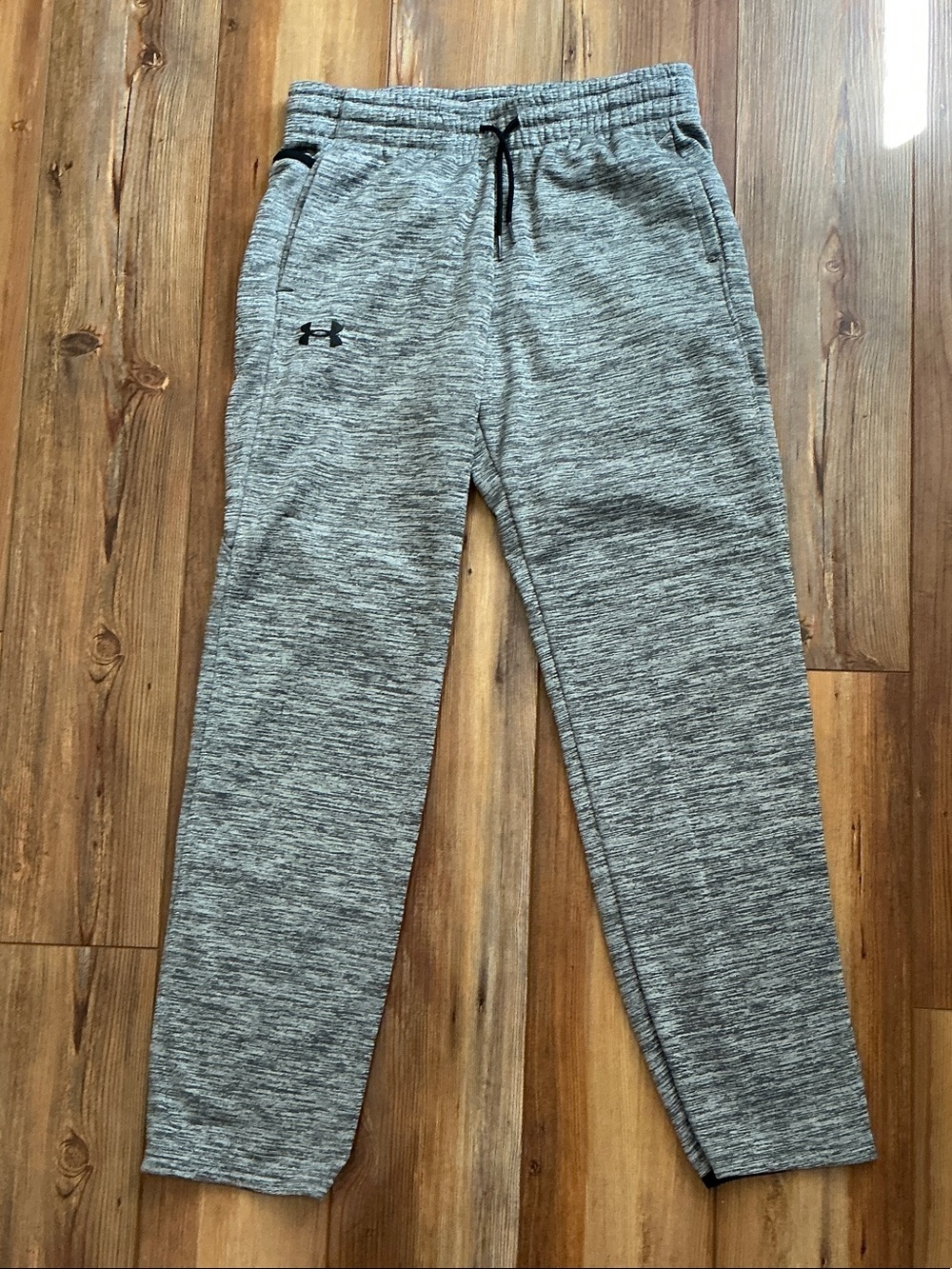 Under Armour Boys Gray Heather Performance Joggers